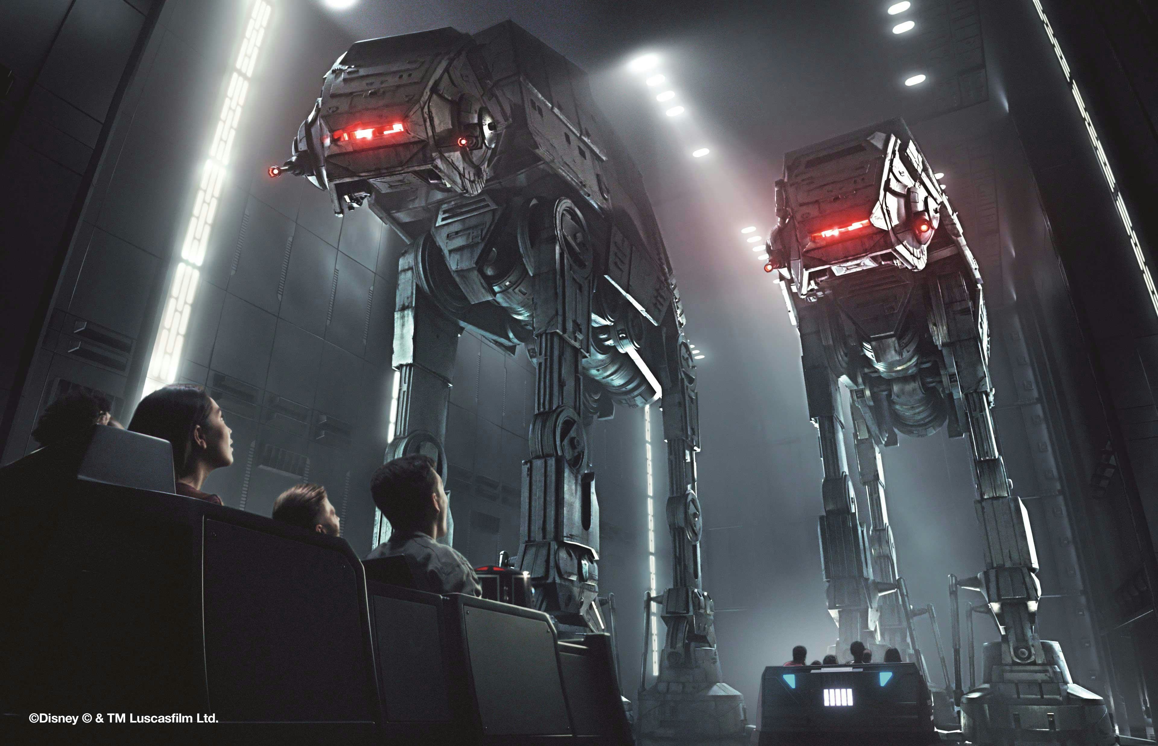 Star Wars: Galaxy's Edge - Star Wars: Rise of the Resistance Rendering