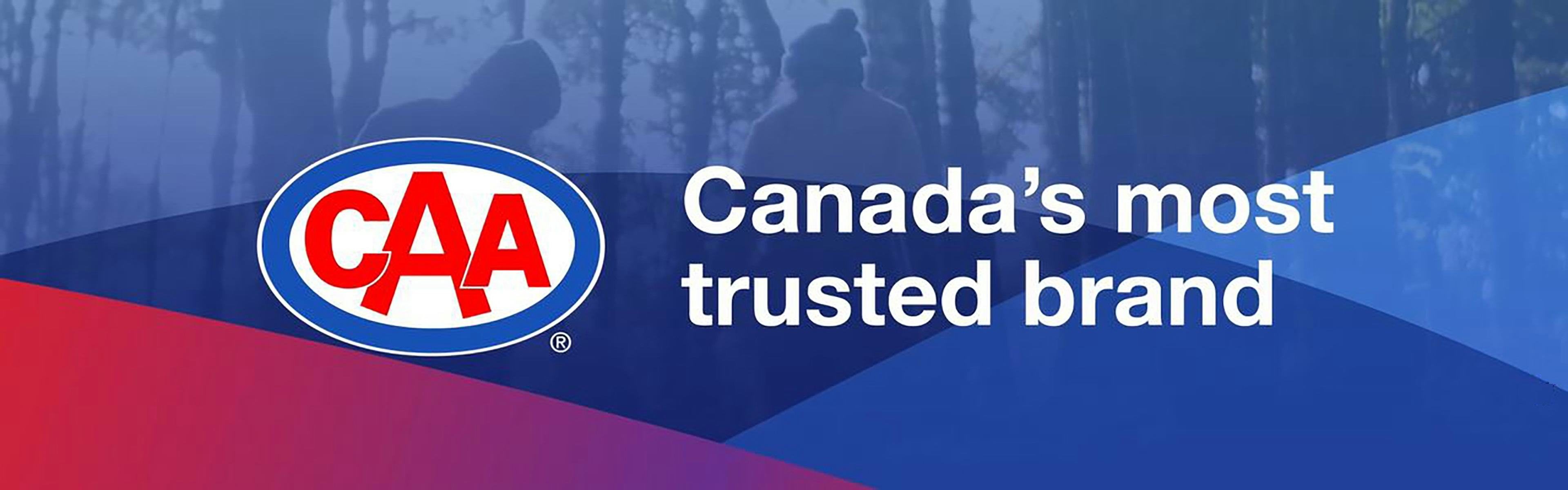 CAA named most trusted brand in Canada two years running.