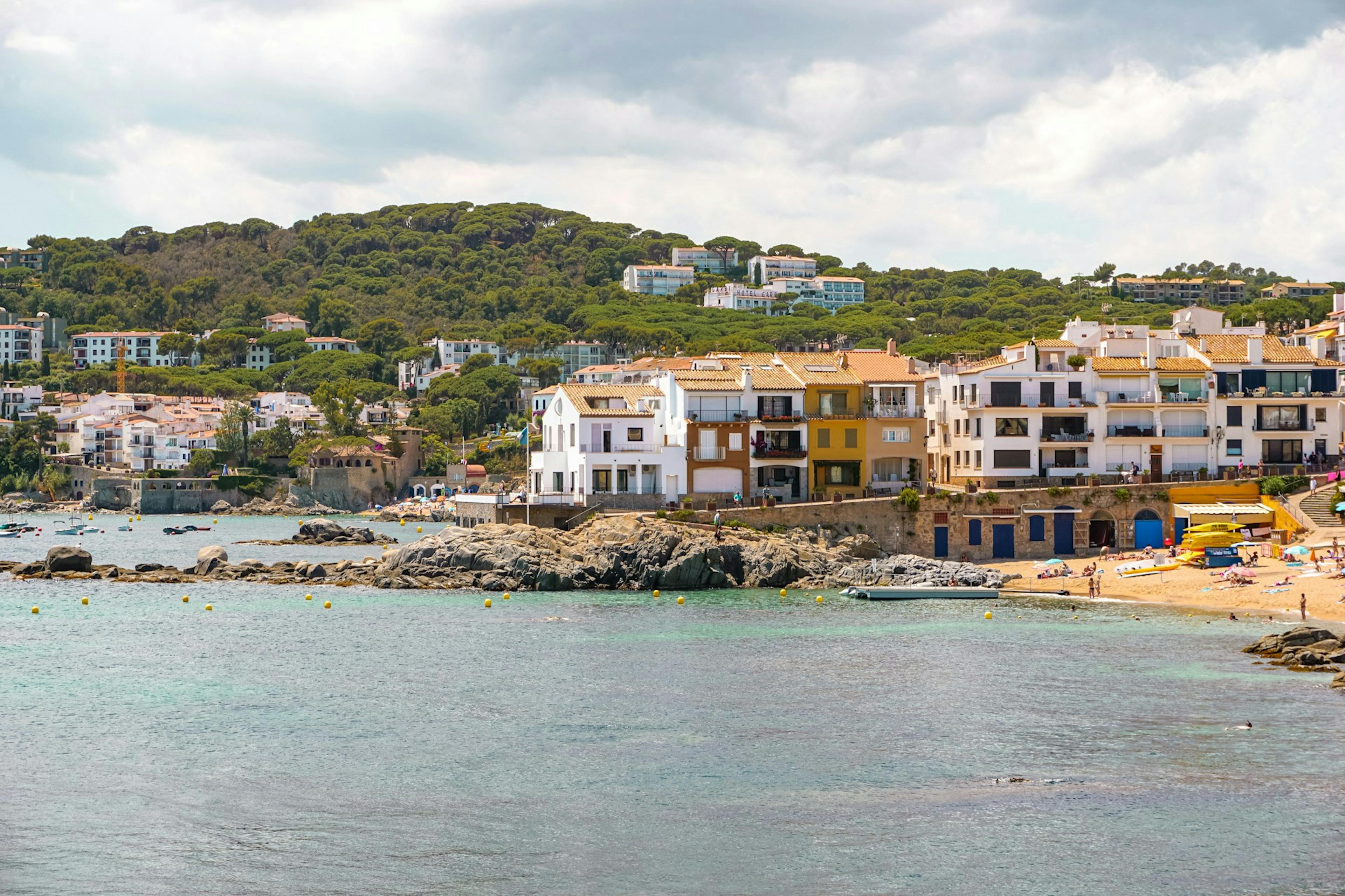 Houses near body of water during daytime.