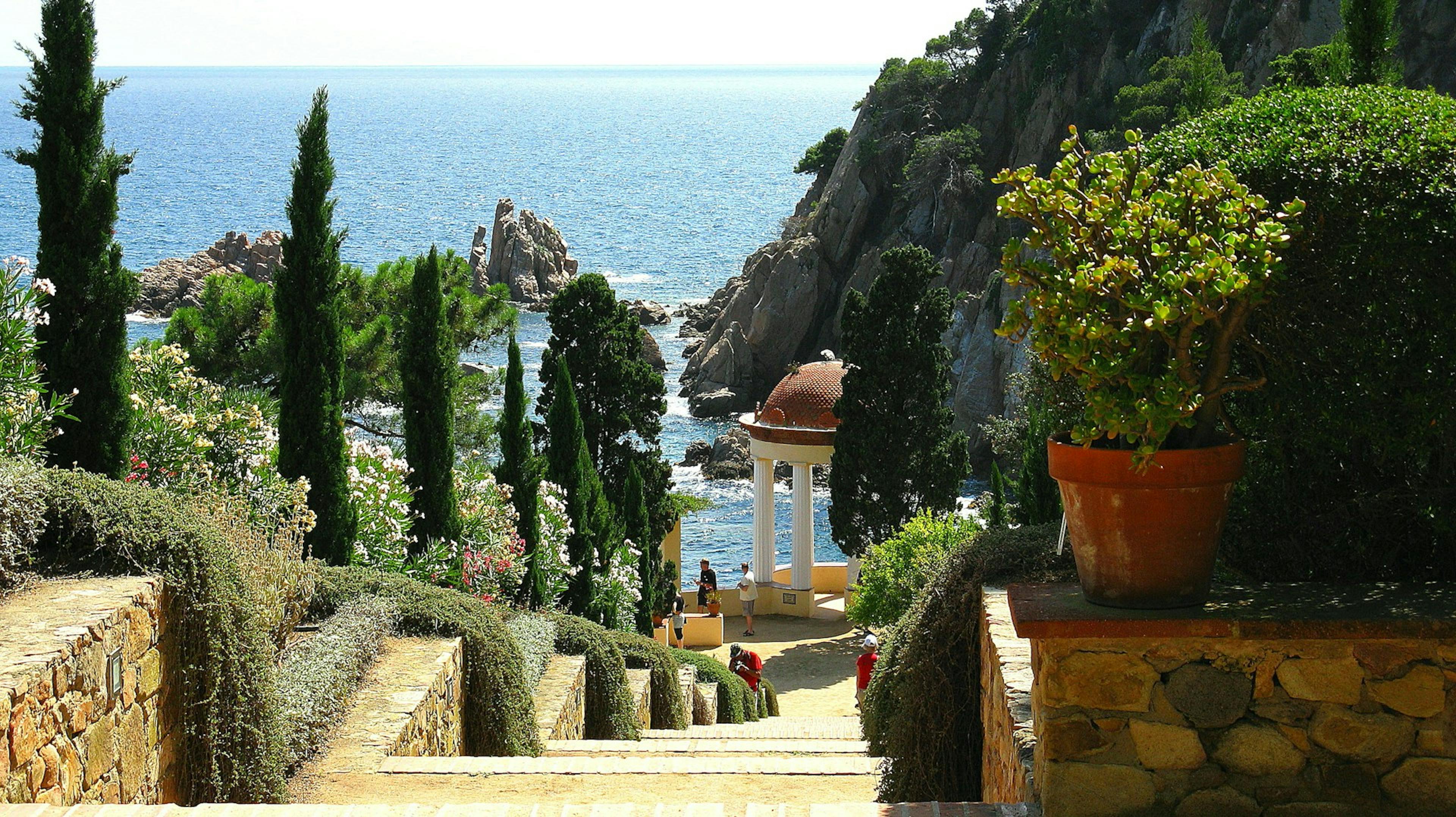 Green trees near body of water during daytime in Blanes.