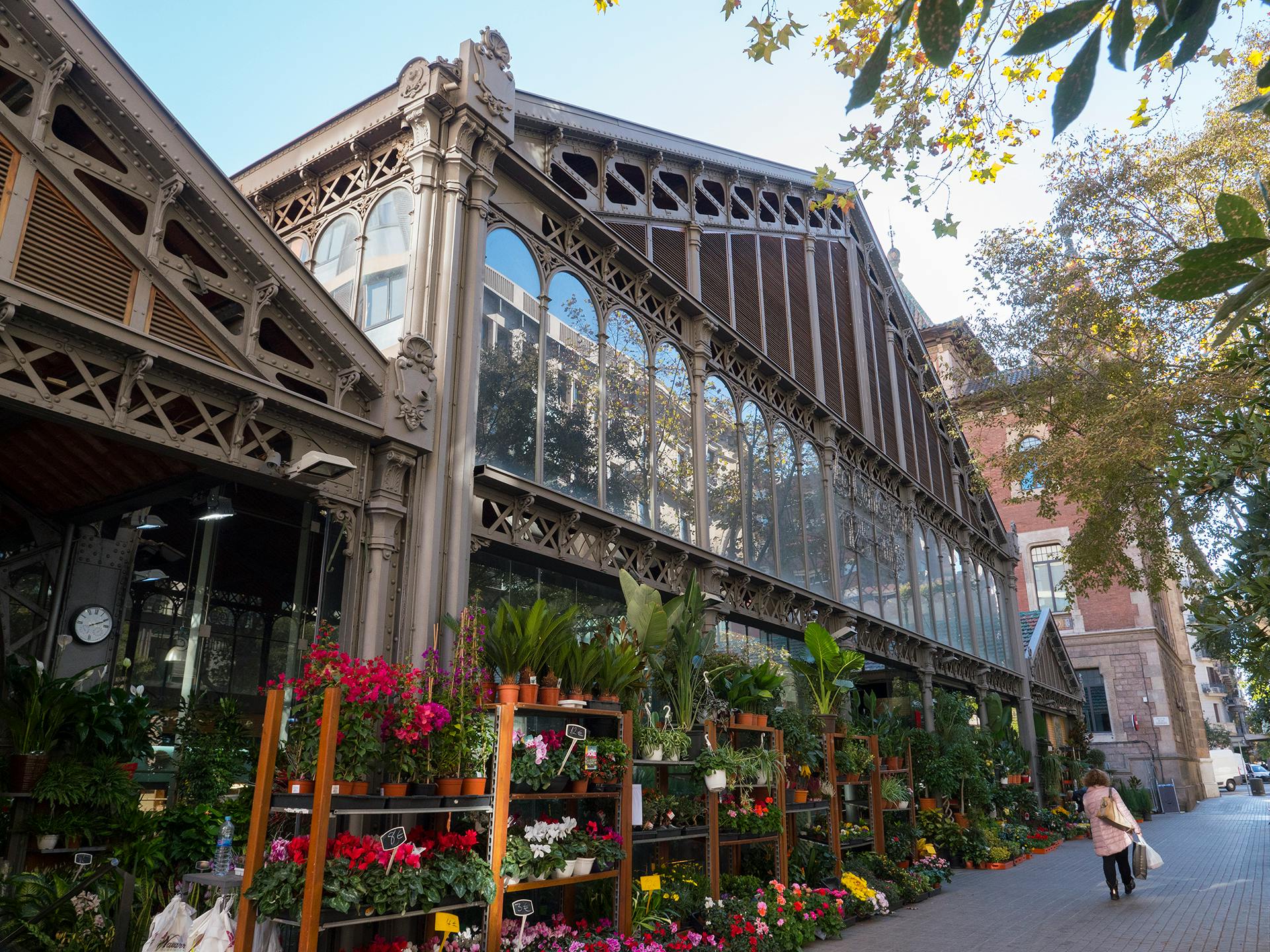 Mercat de la Concepció: A vibrant market filled with fresh produce, flowers, and local delicacies.