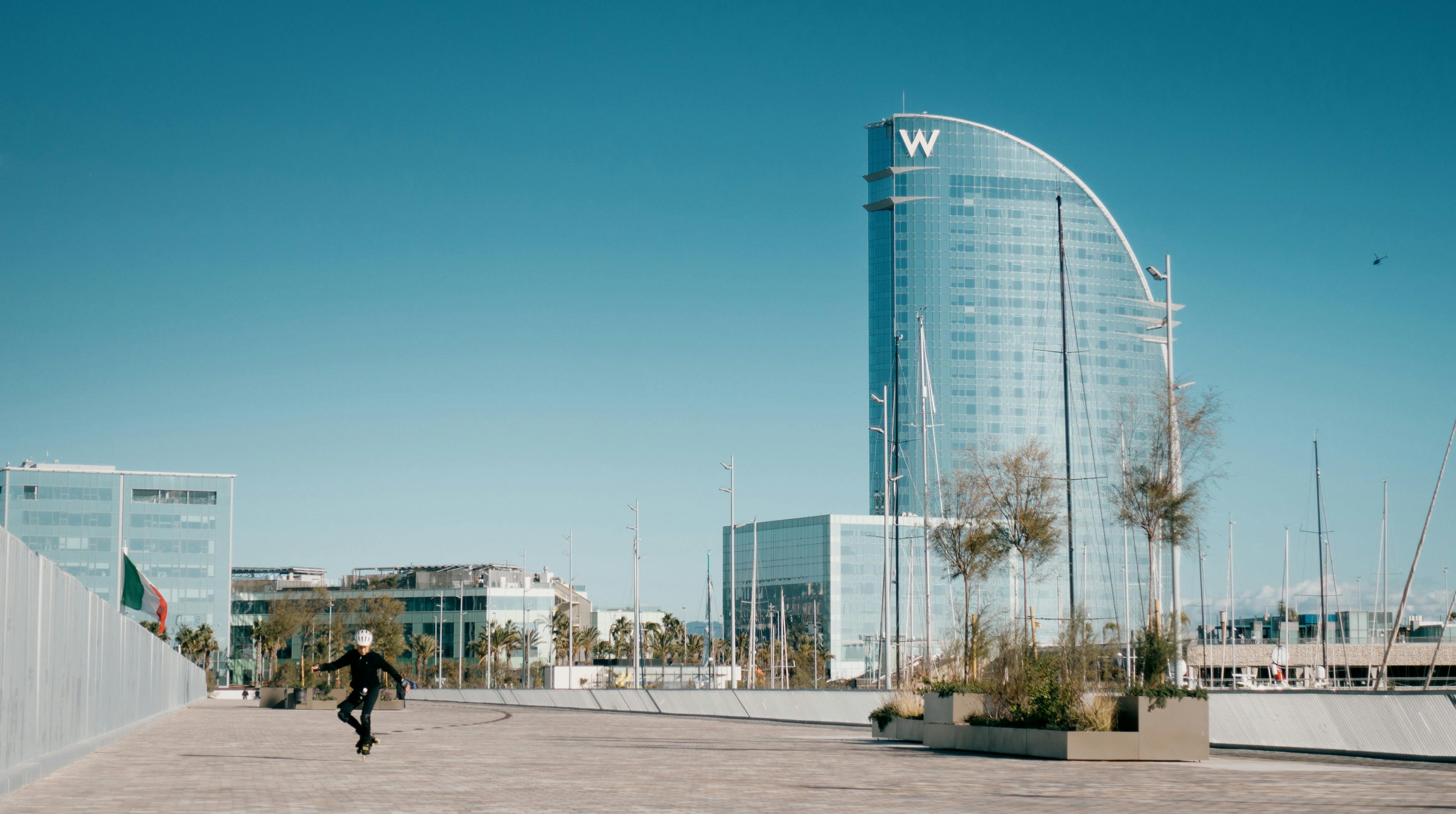 La Barceloneta district: a seafood lover's paradise in Barcelona.