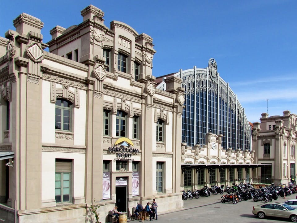 Barcelona Nord bus central station. 