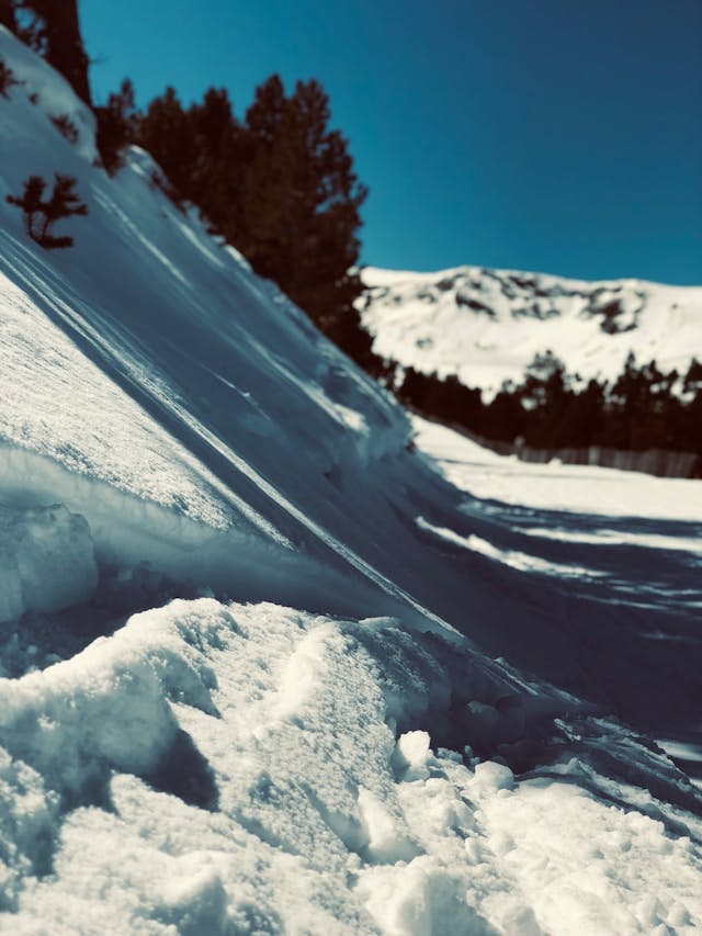 Neige à El Tarter, Andorre.