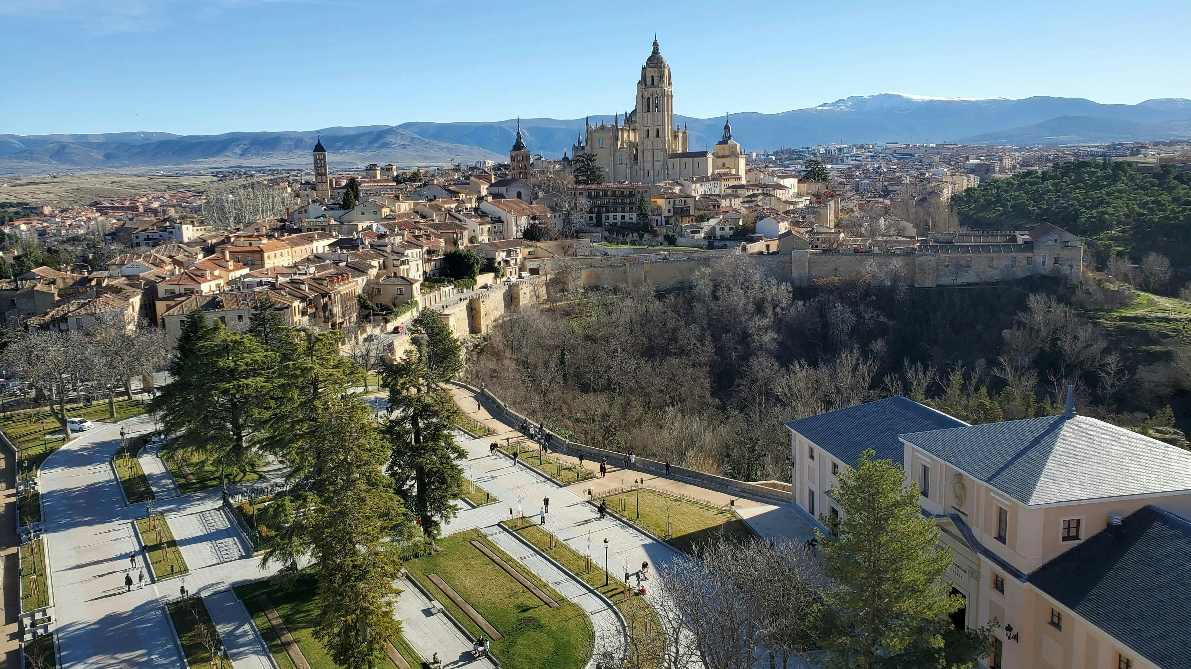 The city’s fairy-tale castle, Alcázar of Segovia. 