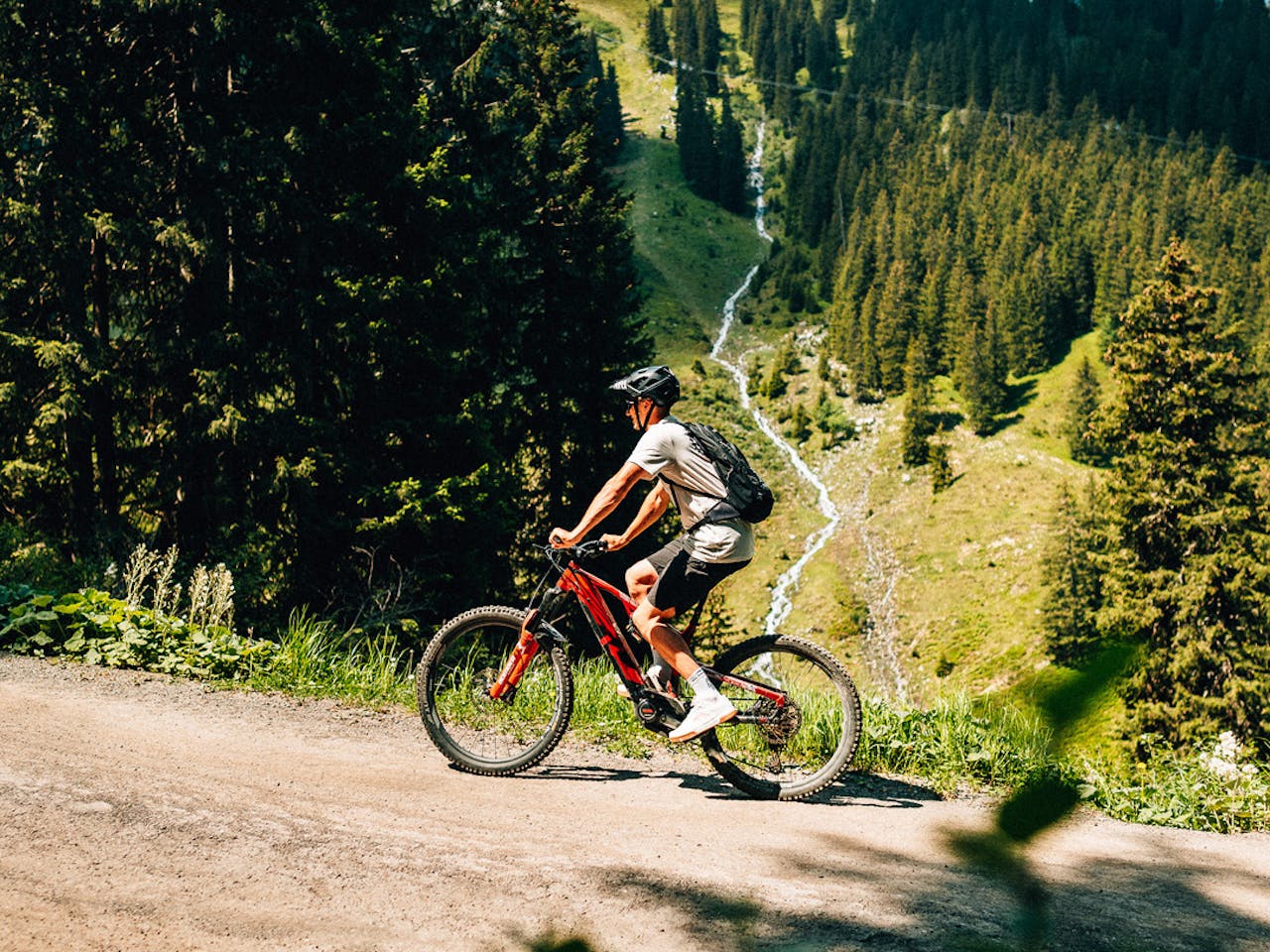 E-Bike im Montafon
