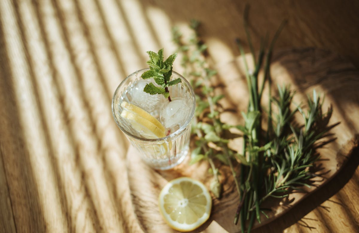 cabindinner montafon sommerurlaub kräuter drink hochbeet