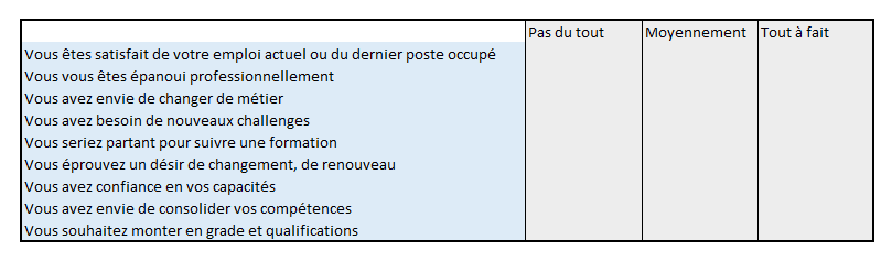 Exemples De Bilan De Compétences Pour S'y Préparer - Cadremploi