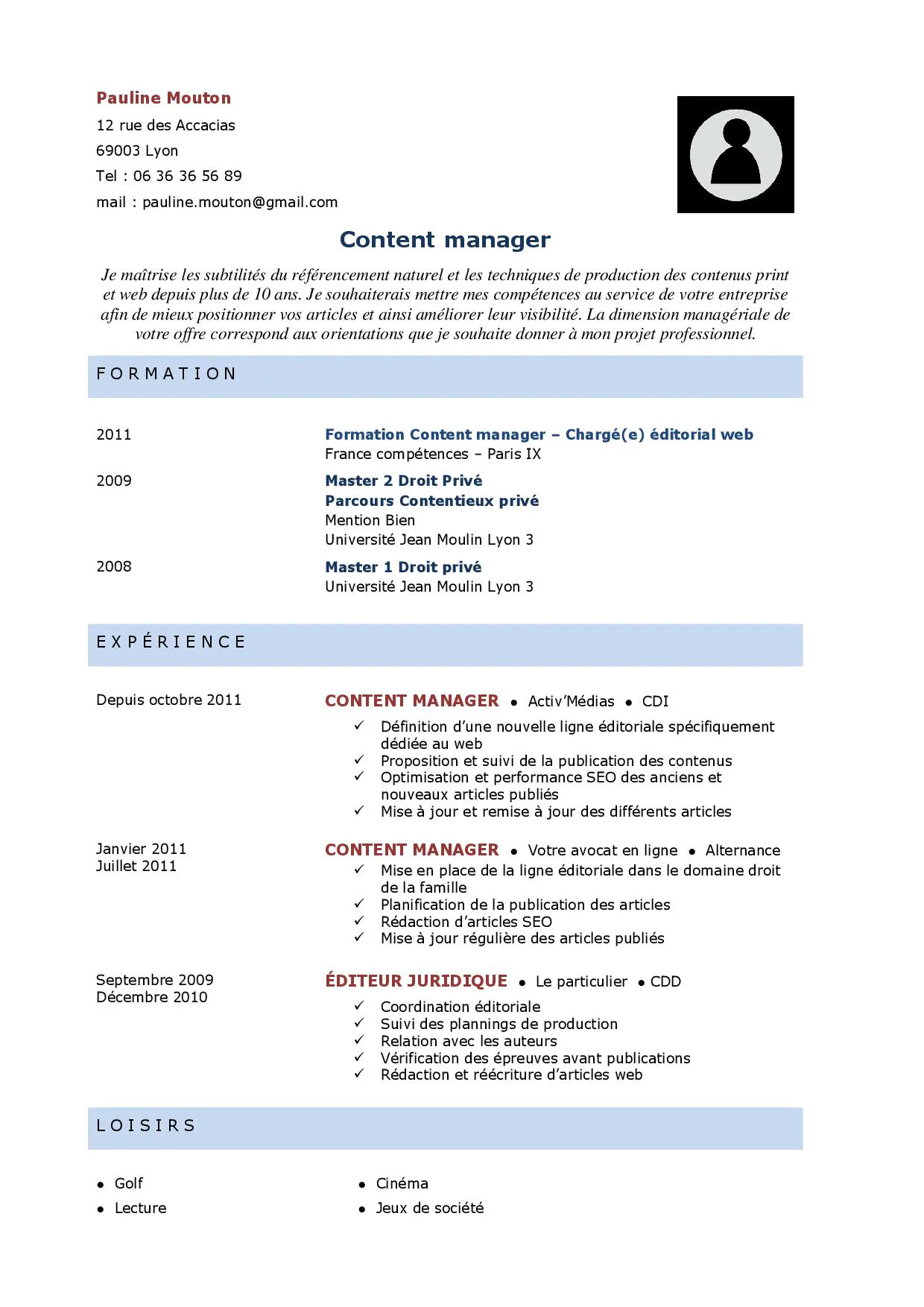 Conseils De Mise En Page Pour Votre CV Avec Des Exemples Cadremploi Conseils De Mise En Page Pour Votre CV Avec Des Exemples Cadremploi