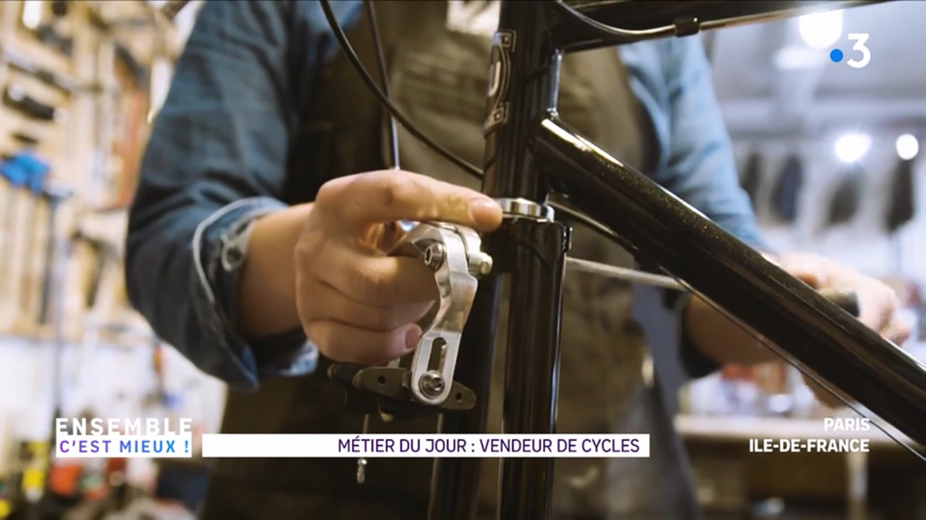 Vu sur France 3 Ile-de-France : quelles offres d'emploi autour de la vente et la réparation de vélo ?