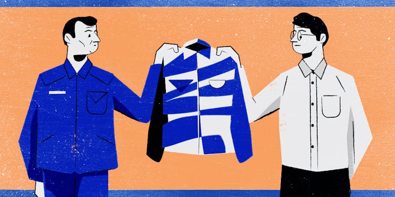Ni bleu, ni blanc, place au « col neuf »