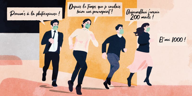 La solitude des "non-stop" face aux "reprenants" survoltés