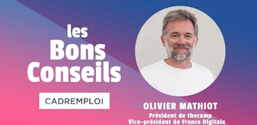 Olivier Mathiot, Président de Thecamp et Vice-Président de France Digitale : 