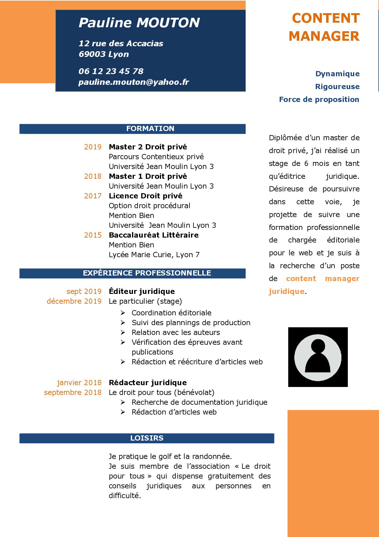Idées de CV pour trouver un emploi en 2021  Cadremploi