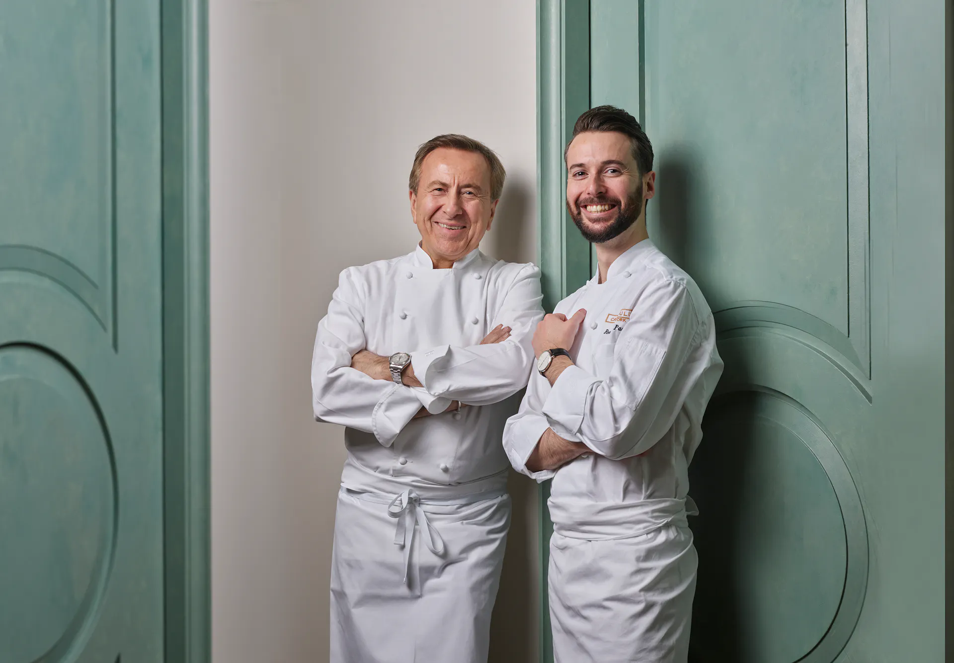 2 chefs