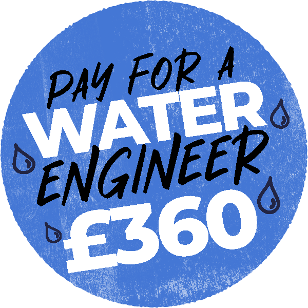 Pay For A Water Engineer £360