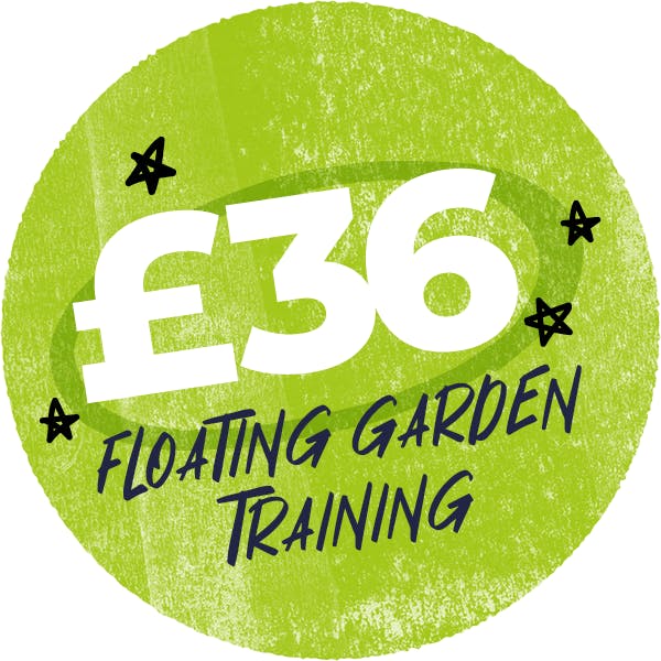 £36 floating garden training