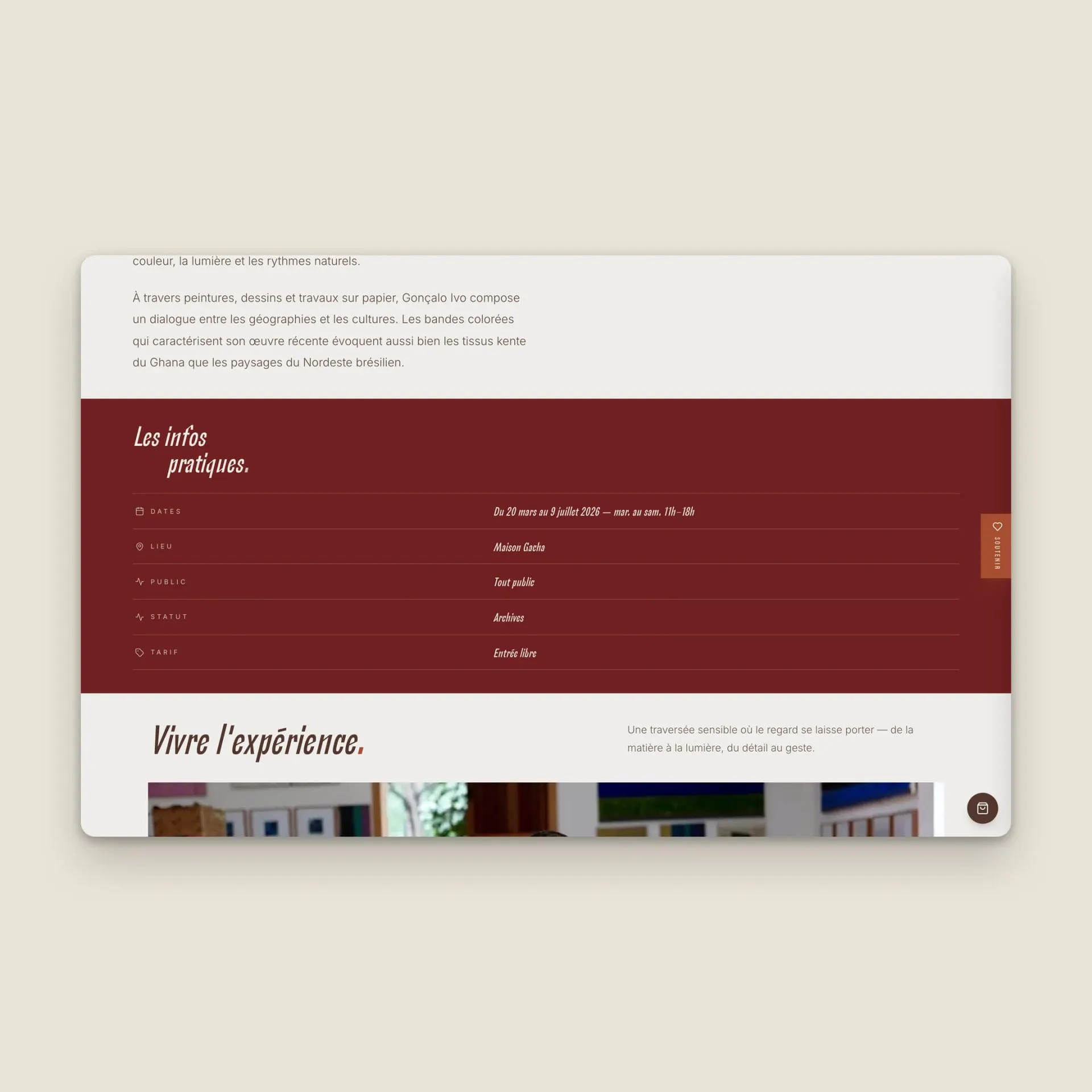 Maison Gacha website, screen 16