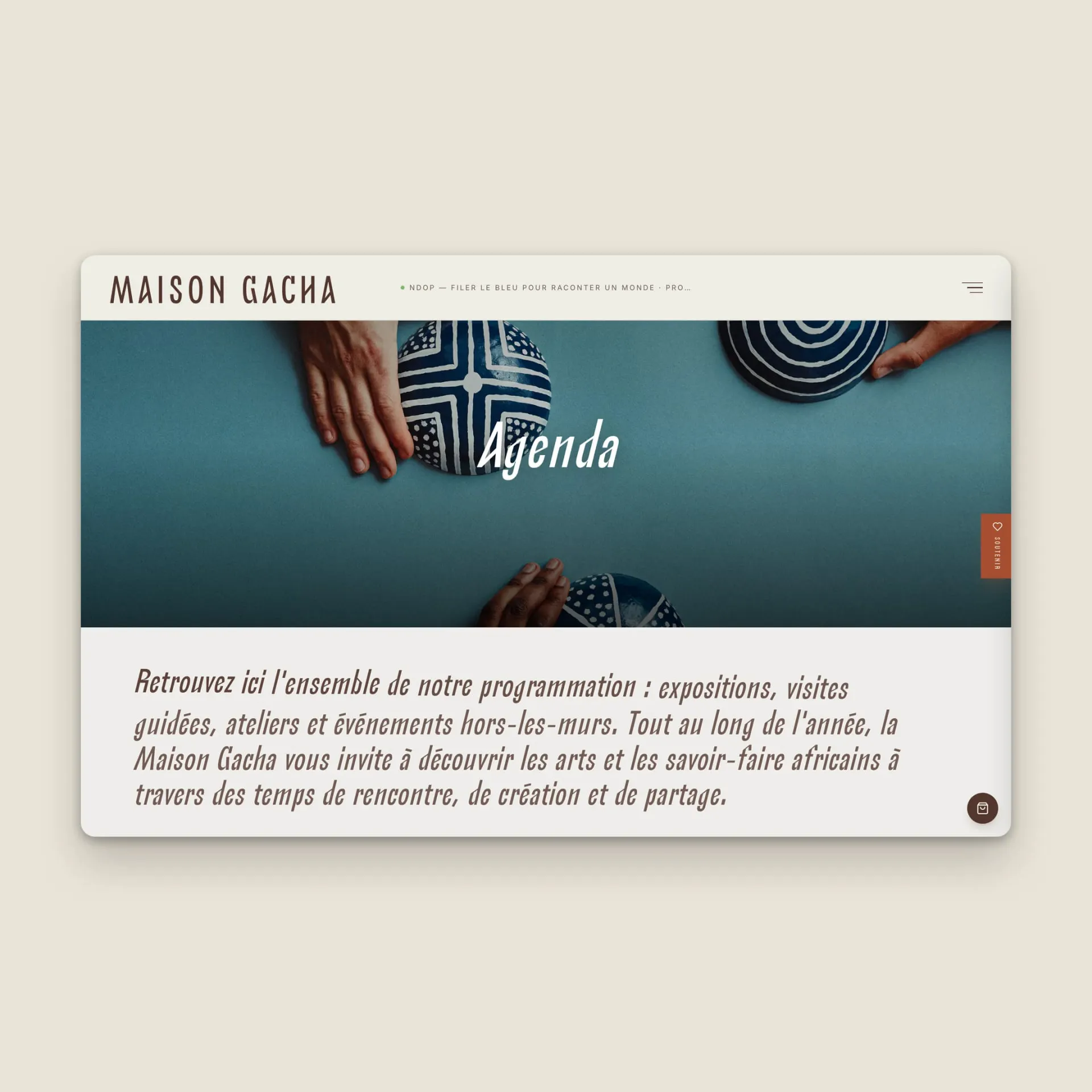 Maison Gacha website, screen 18