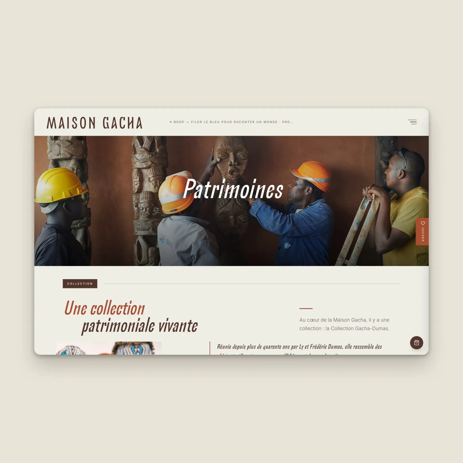Maison Gacha website, screen 29