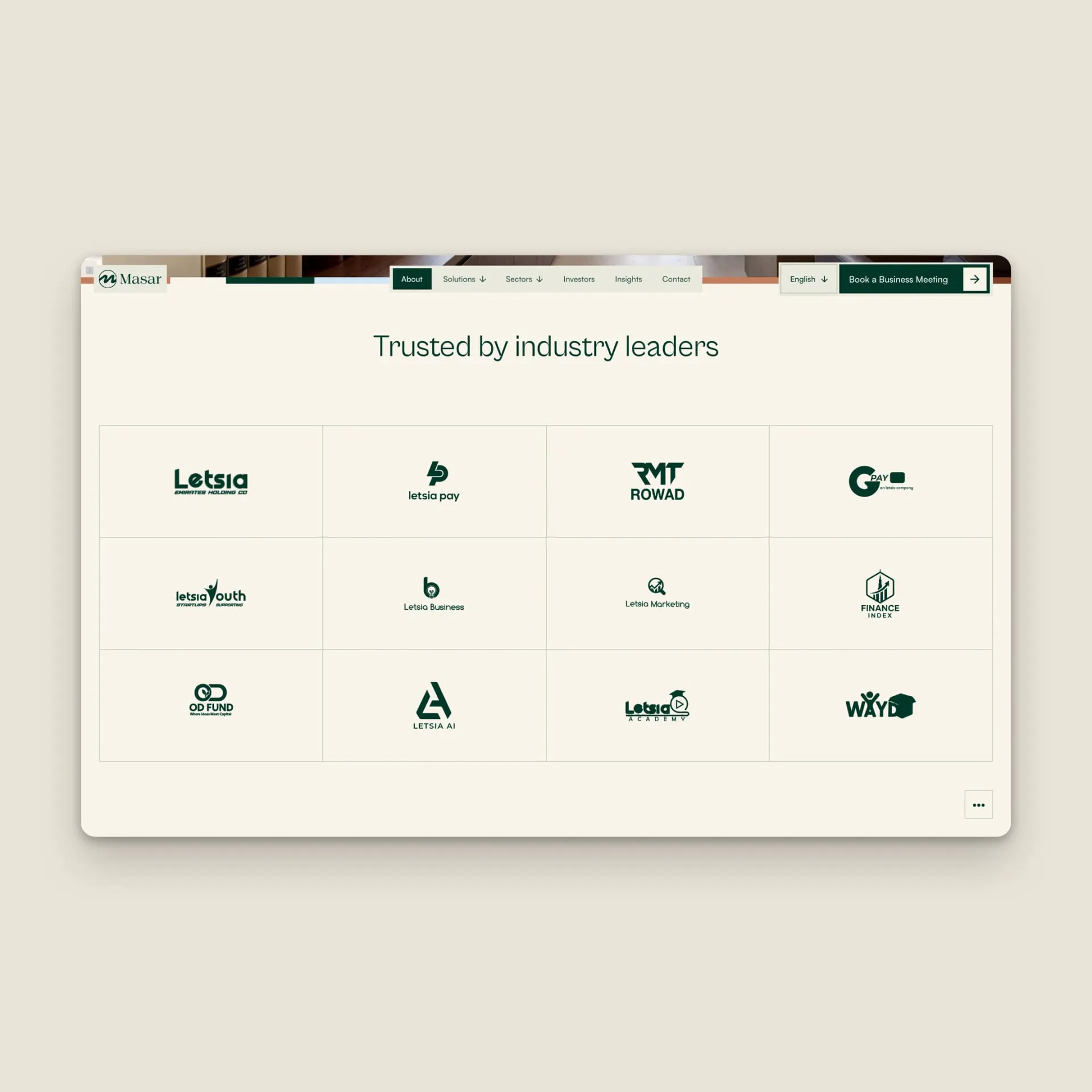 MASAR Business Legal Advisors — screen 7