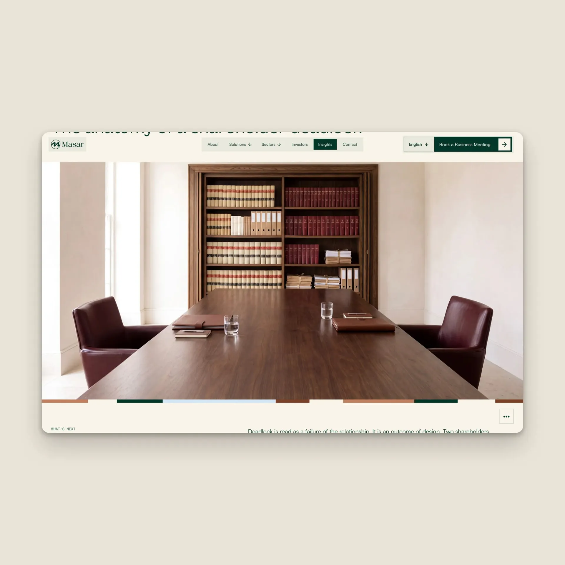 MASAR Business Legal Advisors — screen 19