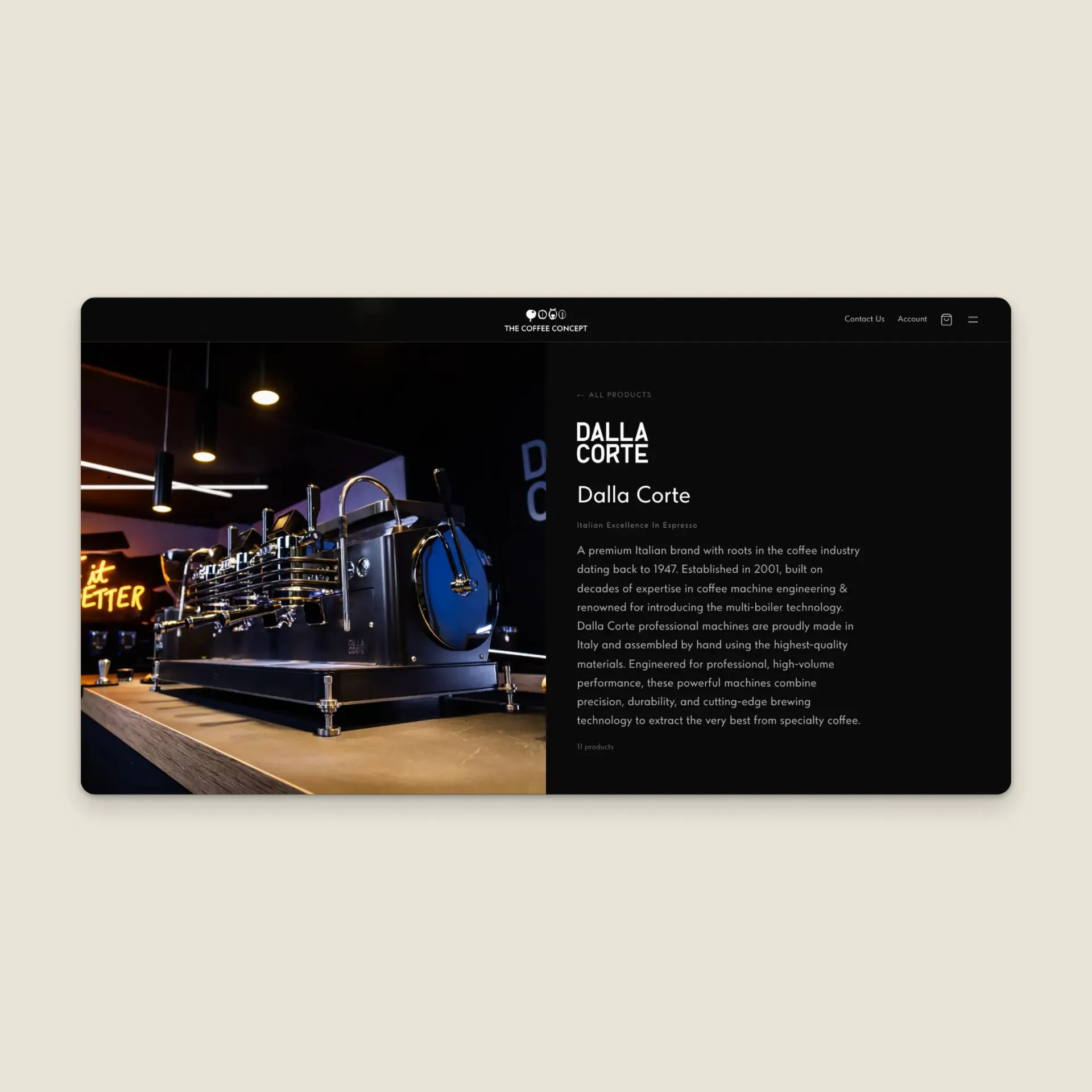 The Coffee Concept — screen 10
