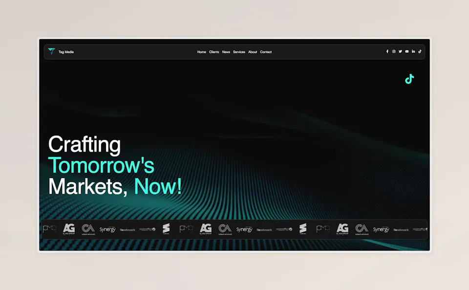 homepage hero