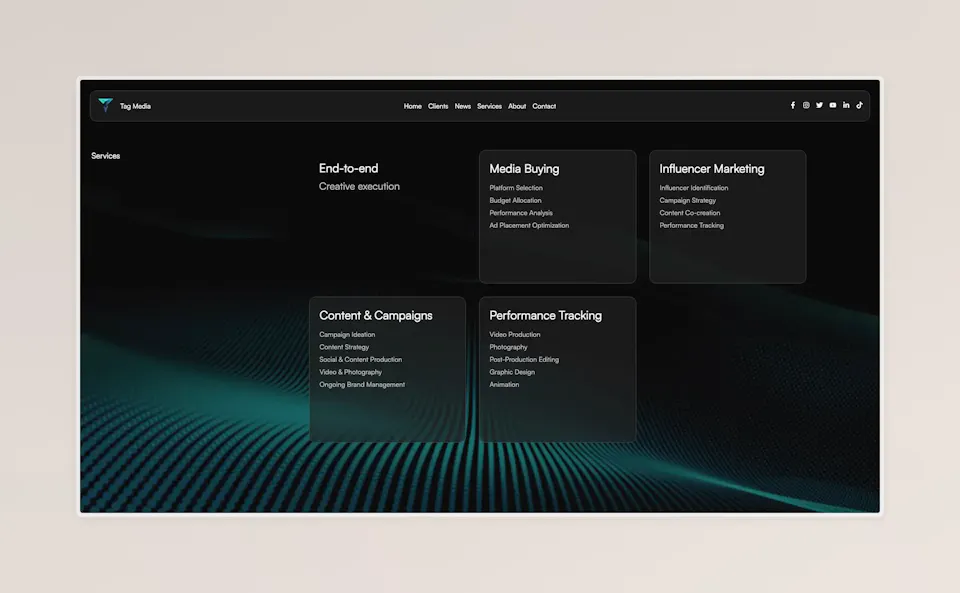 services page