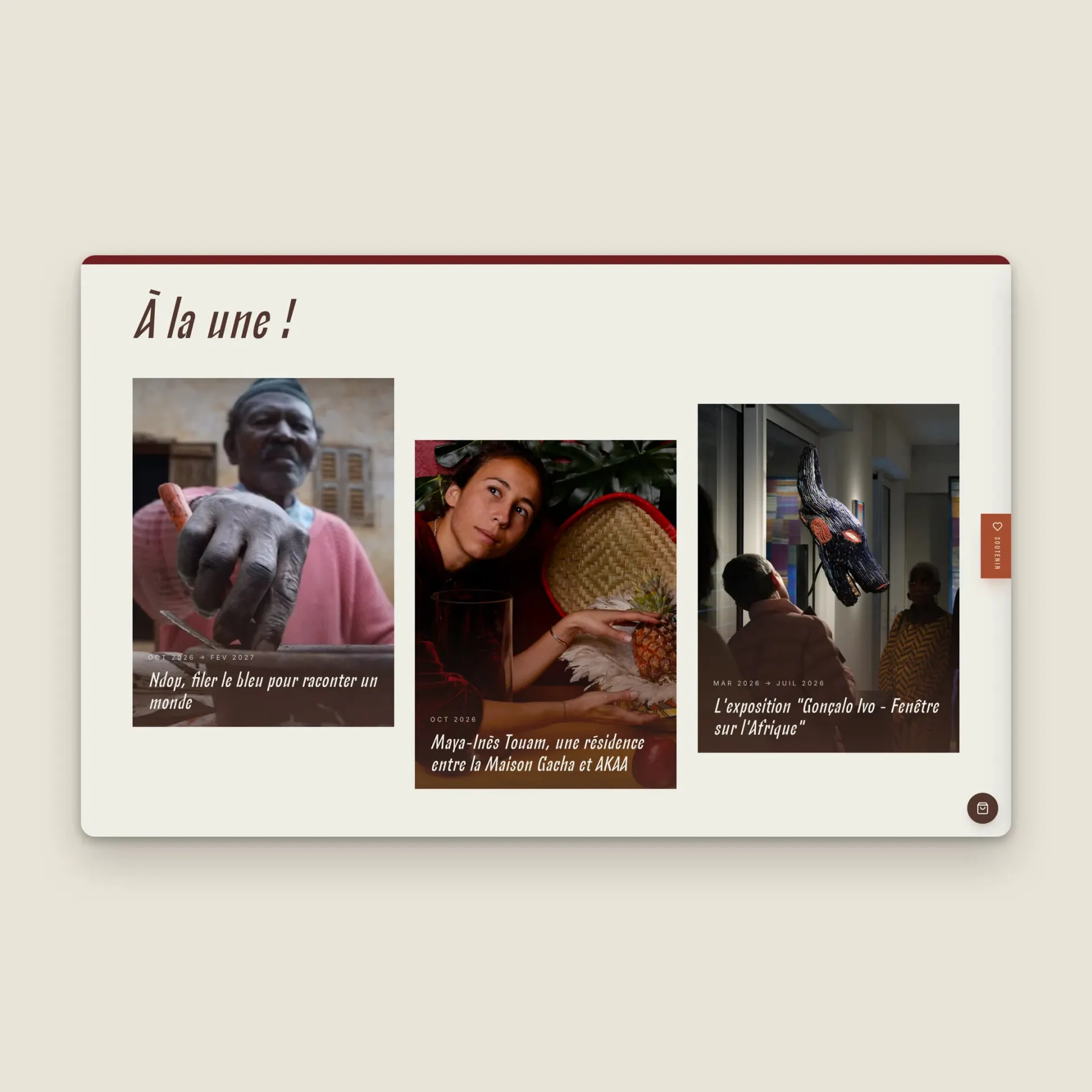 Maison Gacha website, screen 5