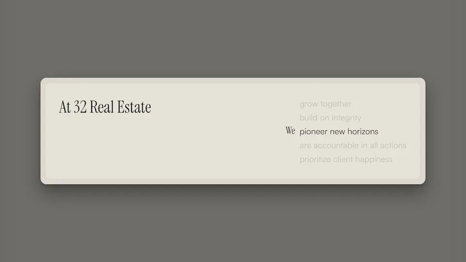 values ticker
