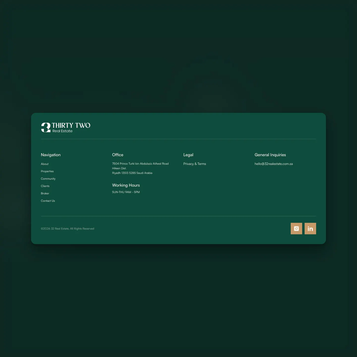 footer