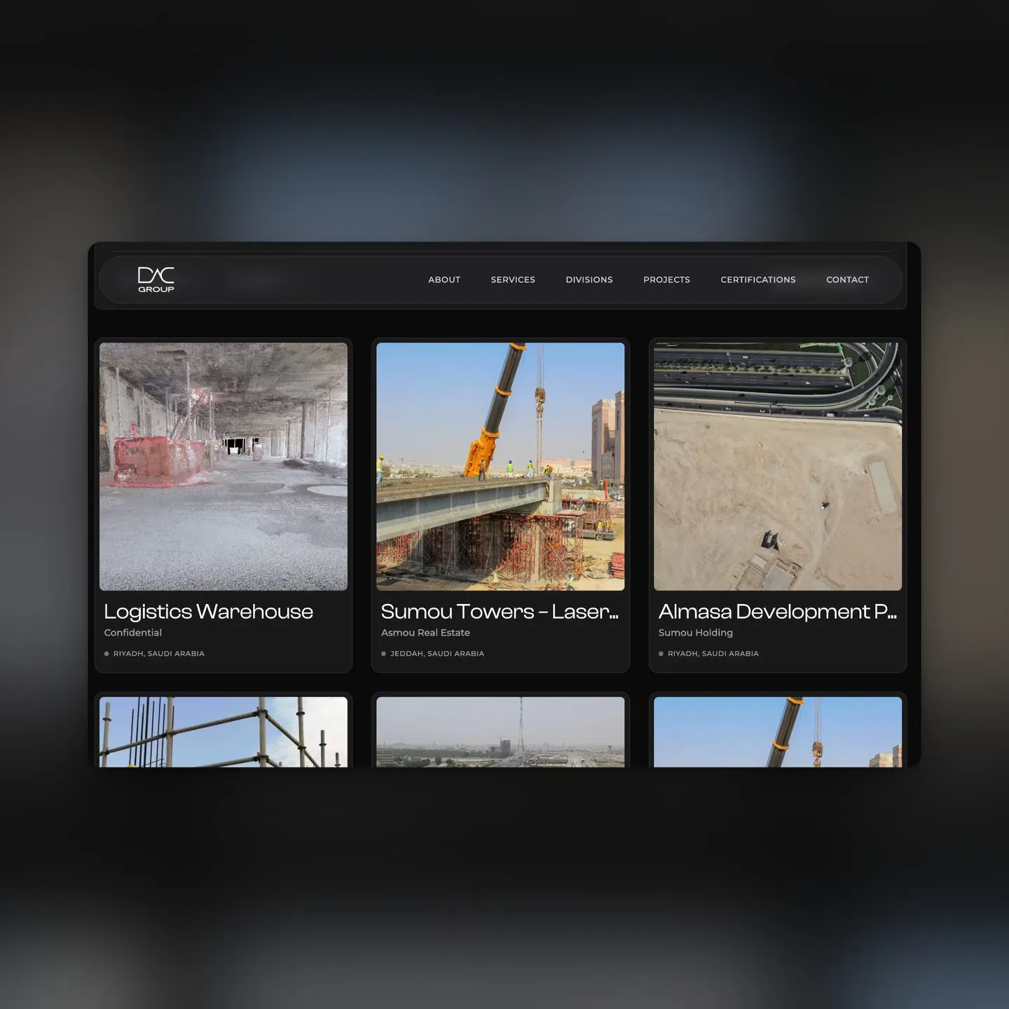 projects grid