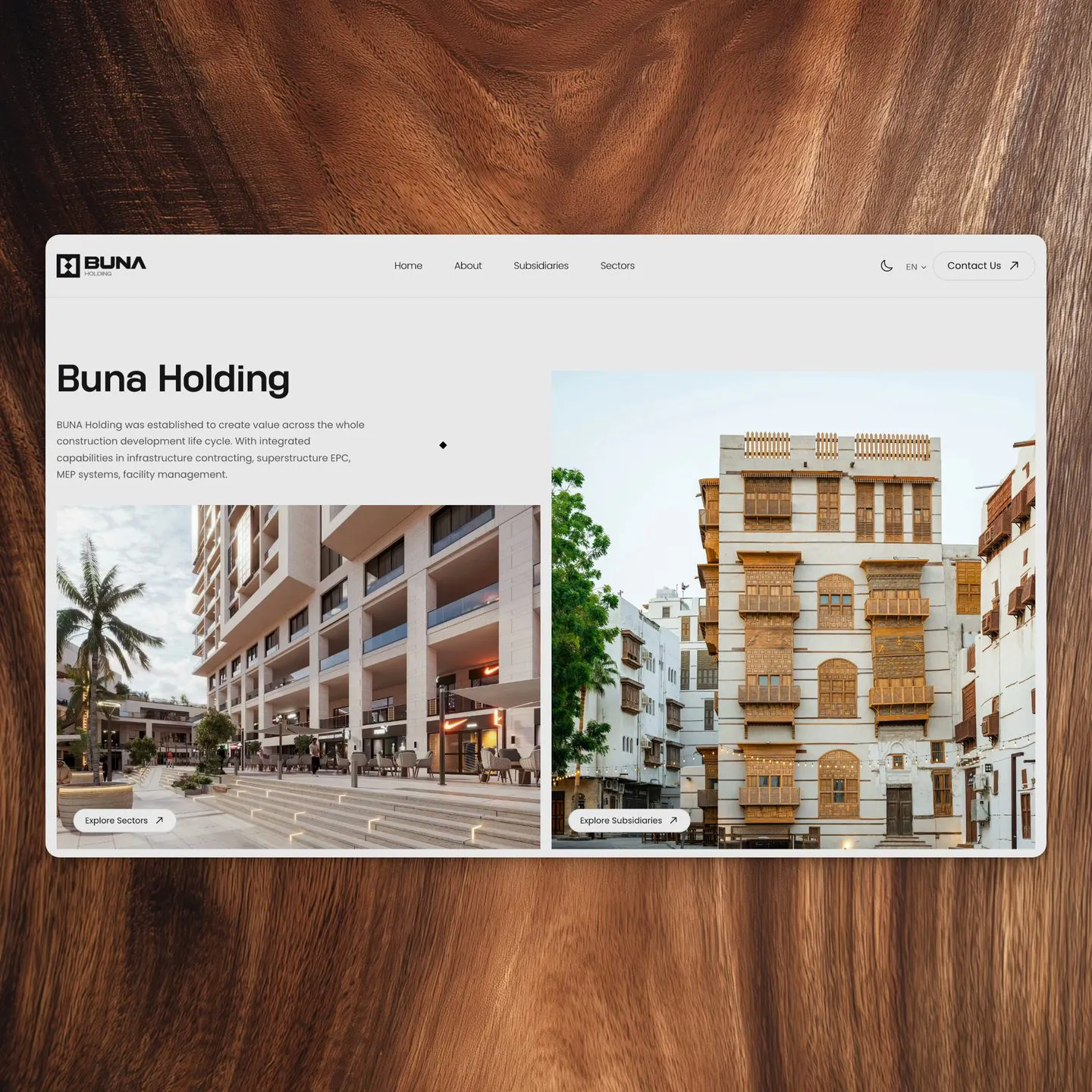 homepage hero