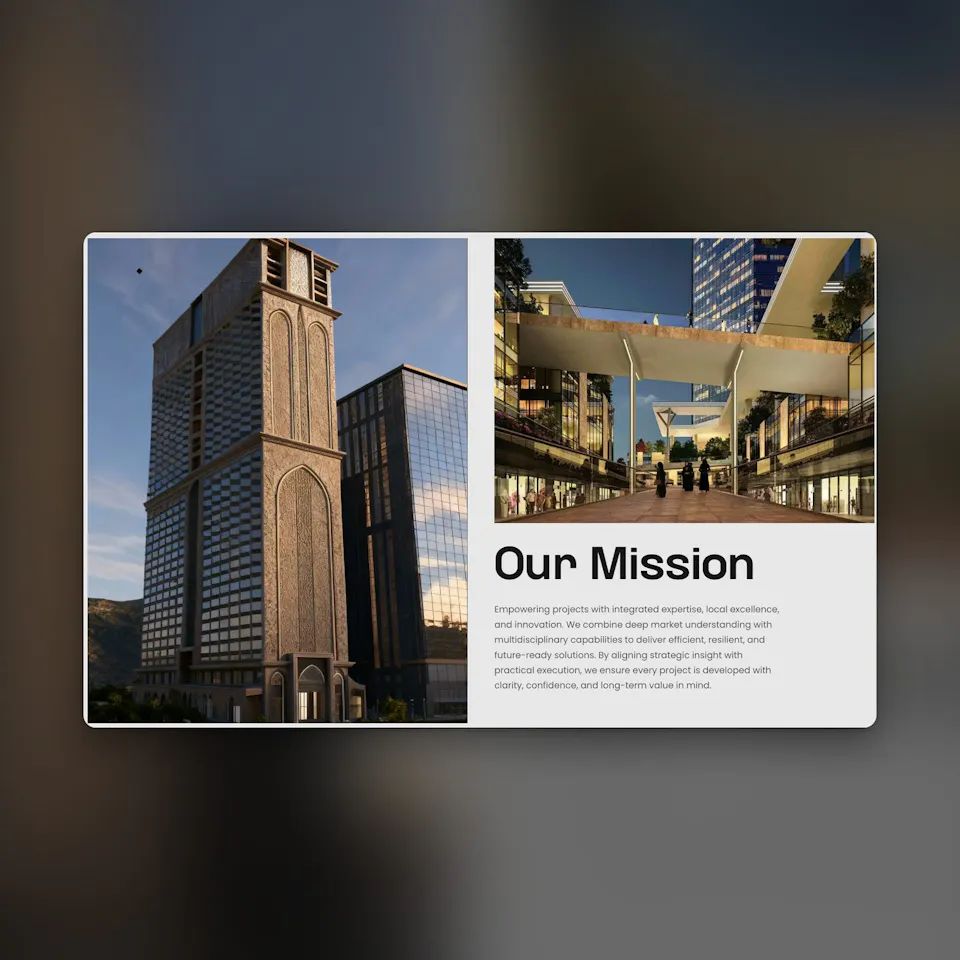 mission section