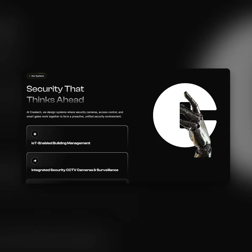 security systems section