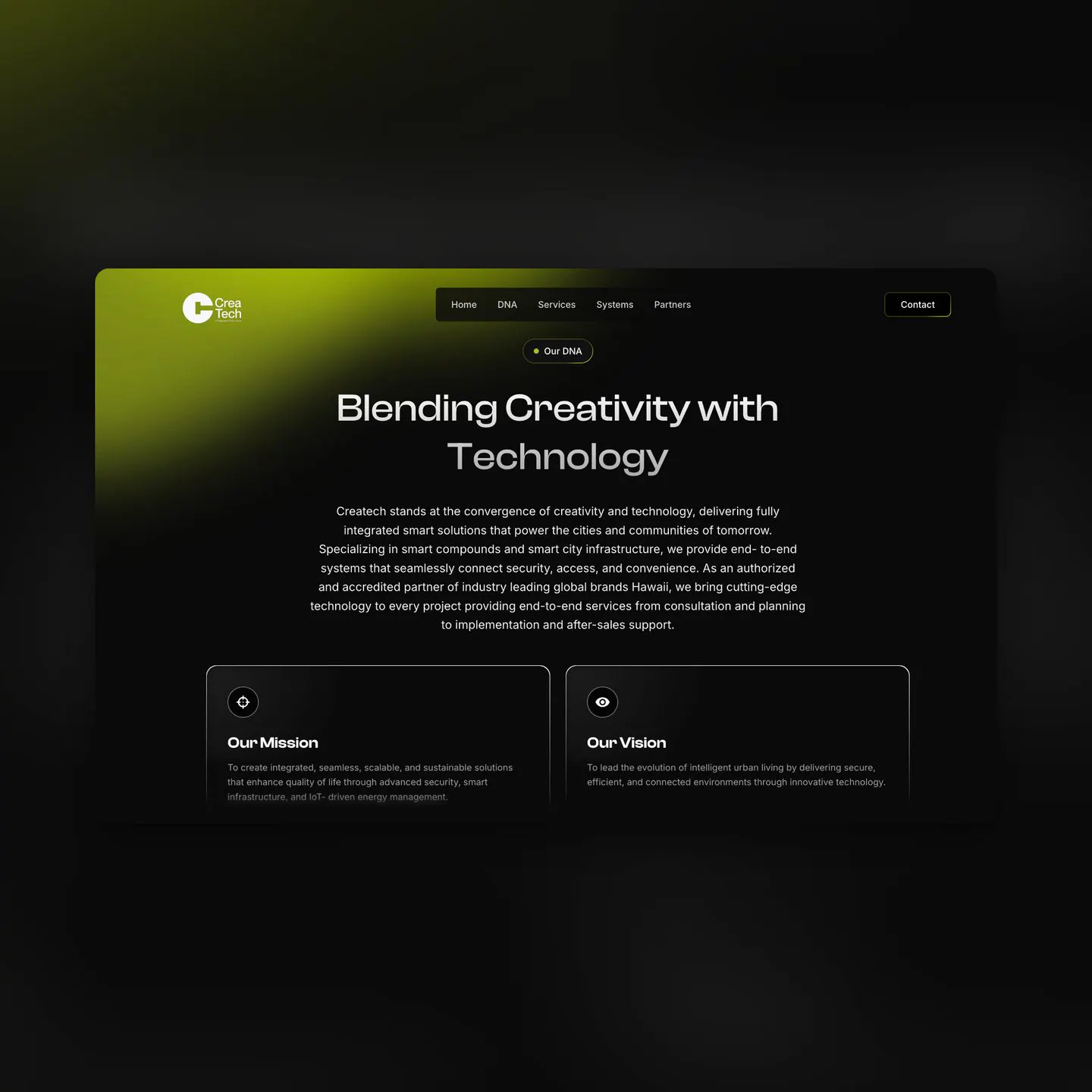 brand dna section