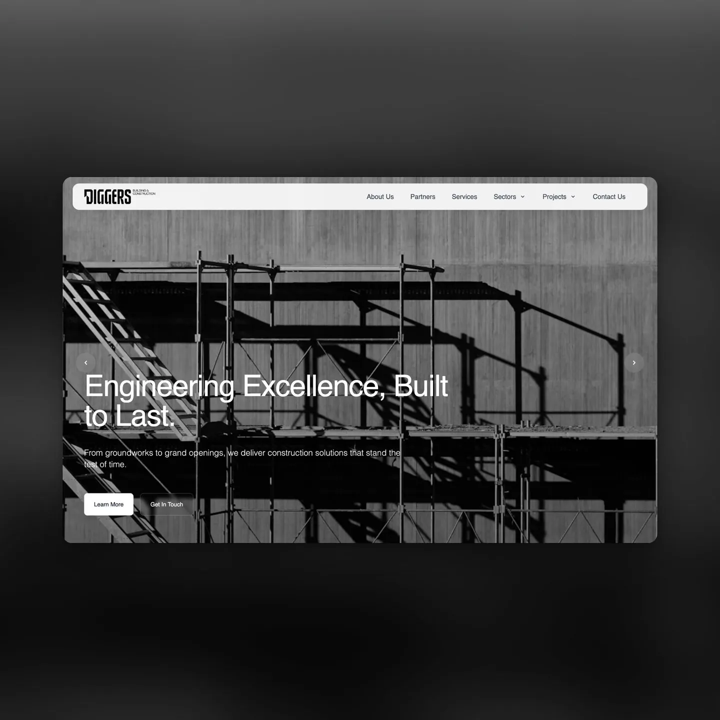 homepage hero