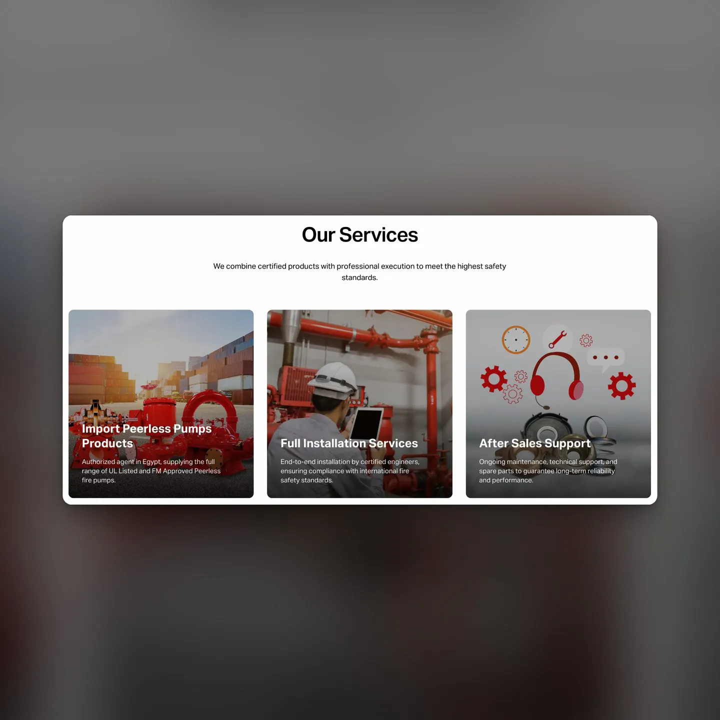 services section