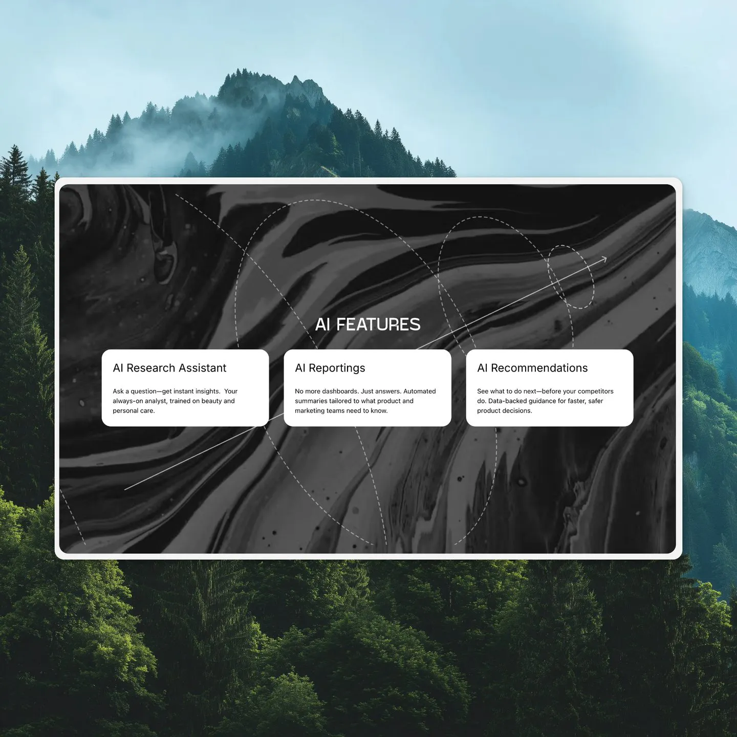 ai features section