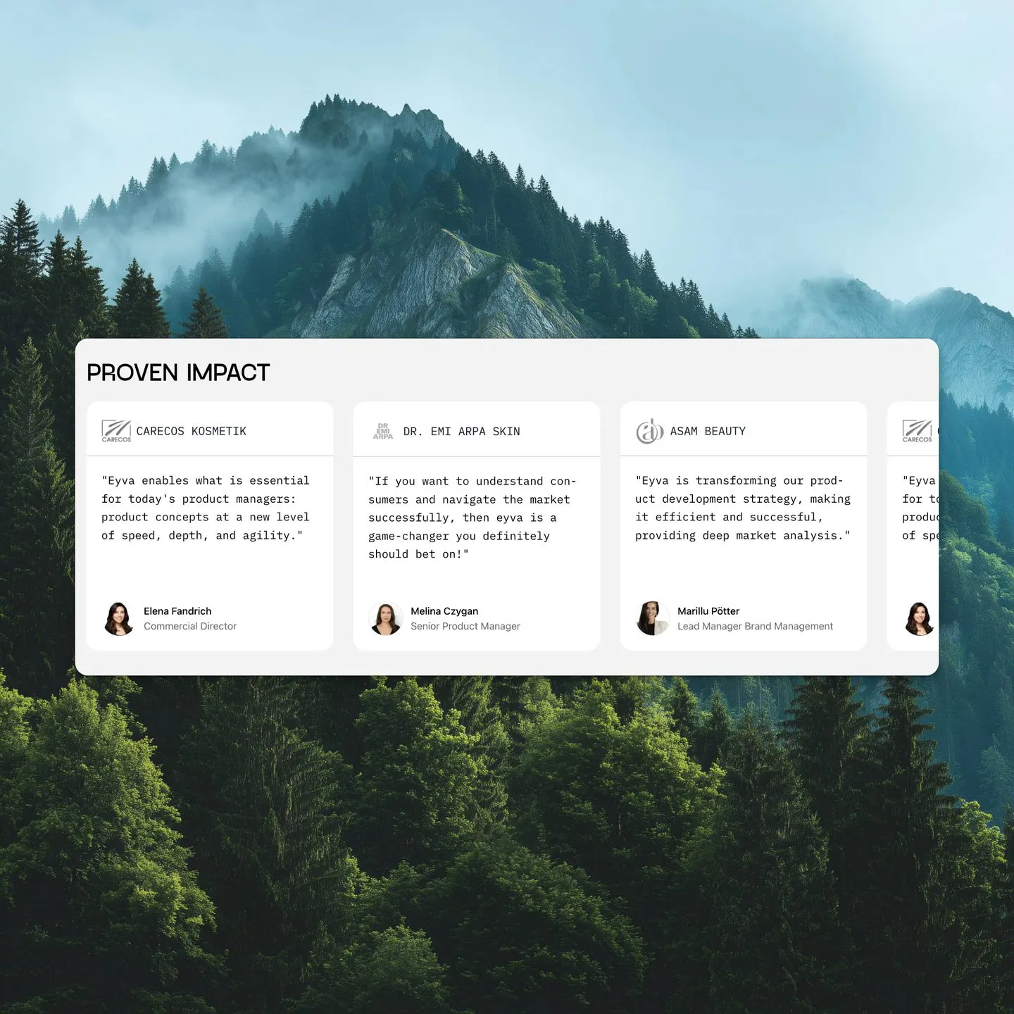 testimonials grid