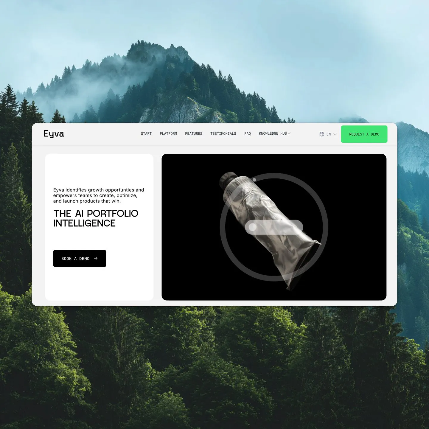 homepage hero