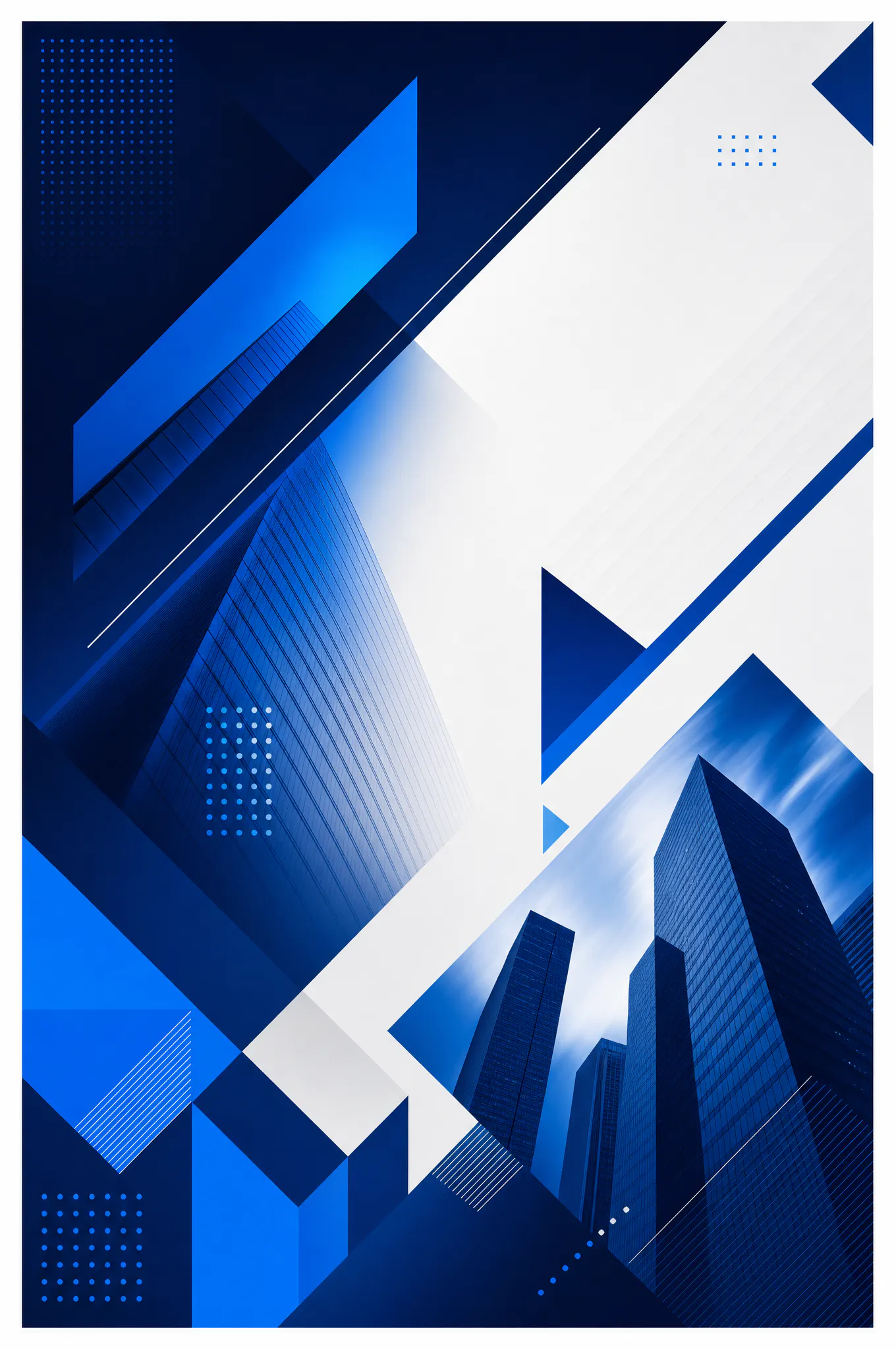 abstract brand poster