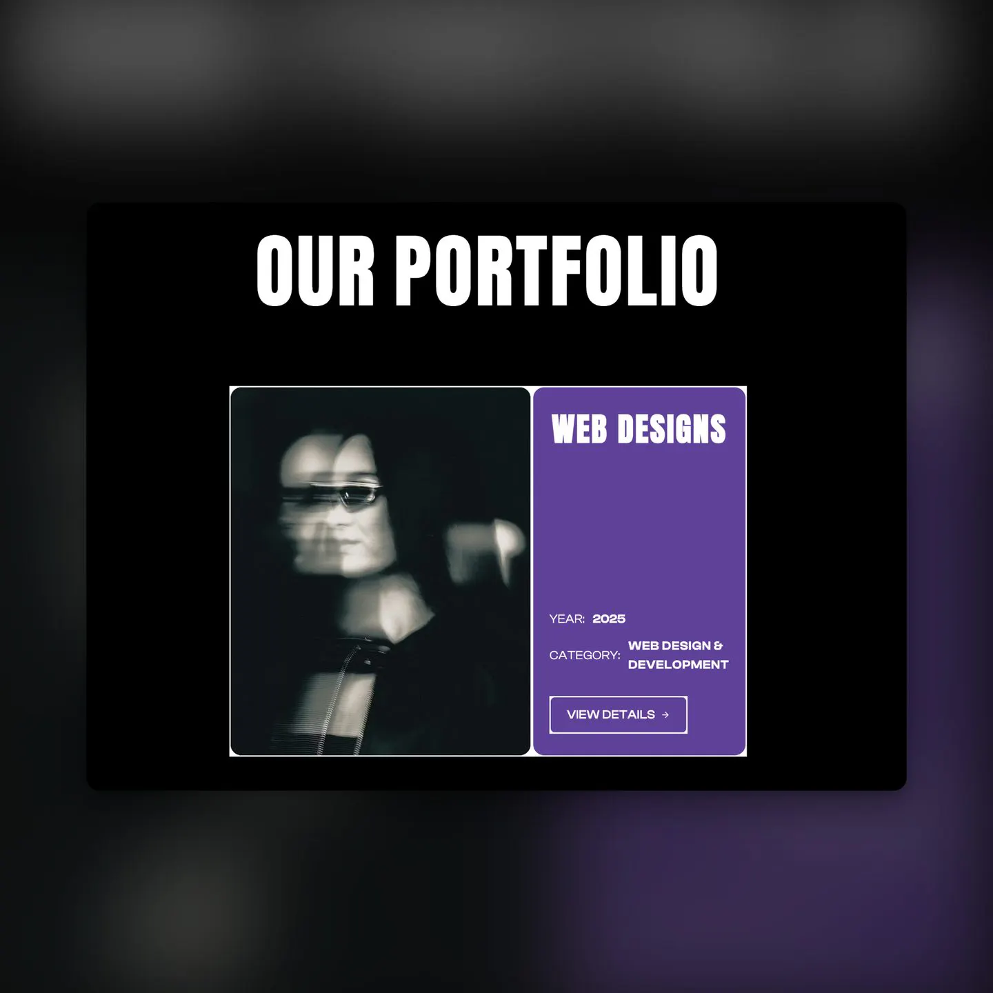portfolio card
