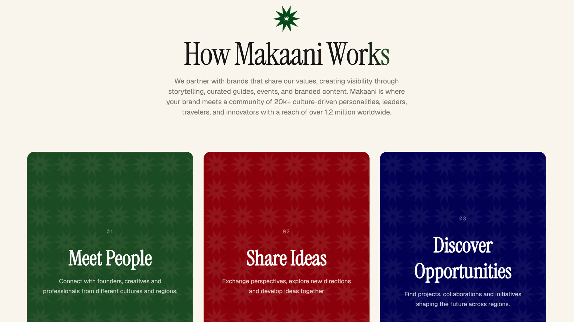 how makaani works section