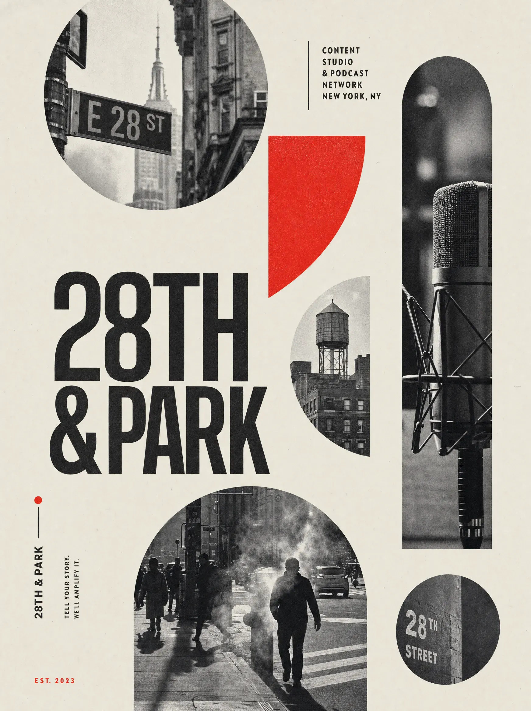 editorial launch poster