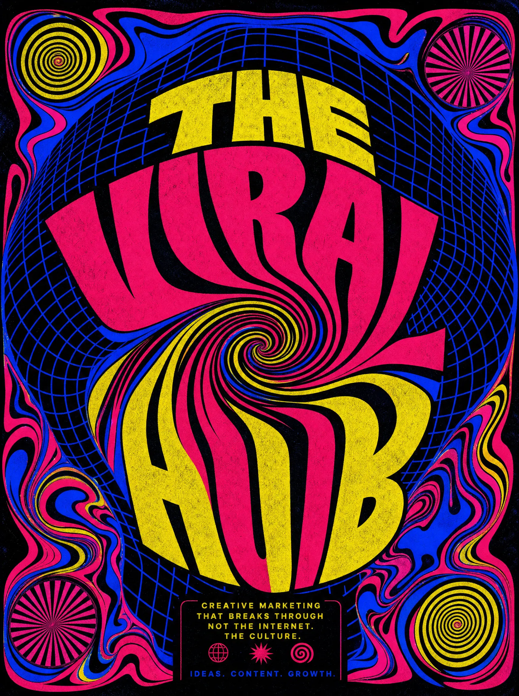 psychedelic brand poster