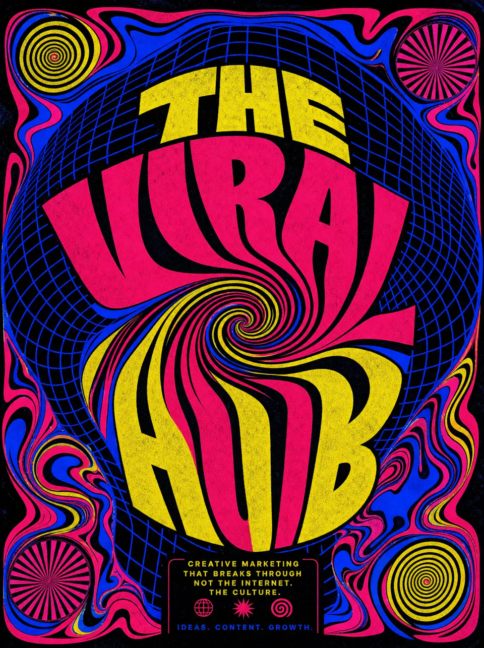 psychedelic brand poster