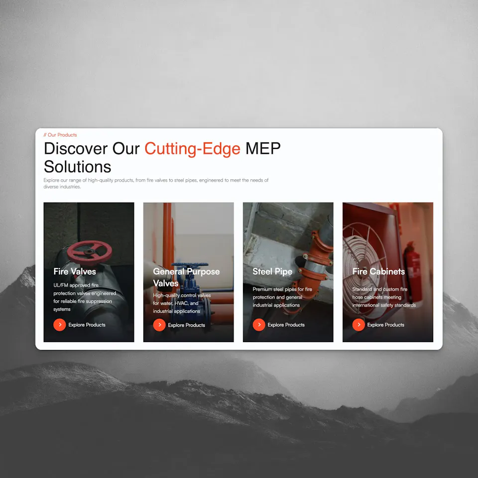 mep solutions categories