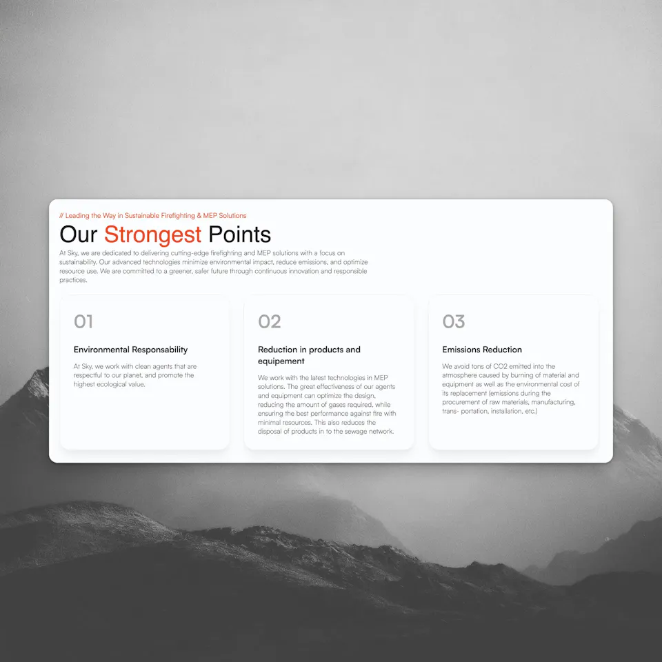 sustainability points